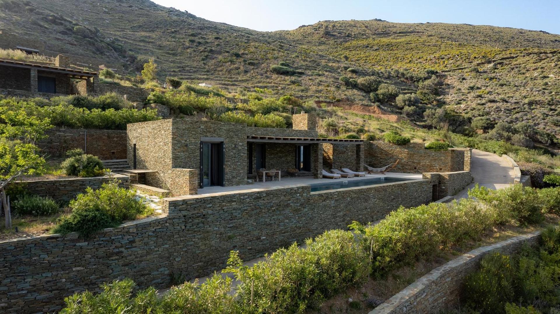 Hostal Onar Andros Achla Exterior foto