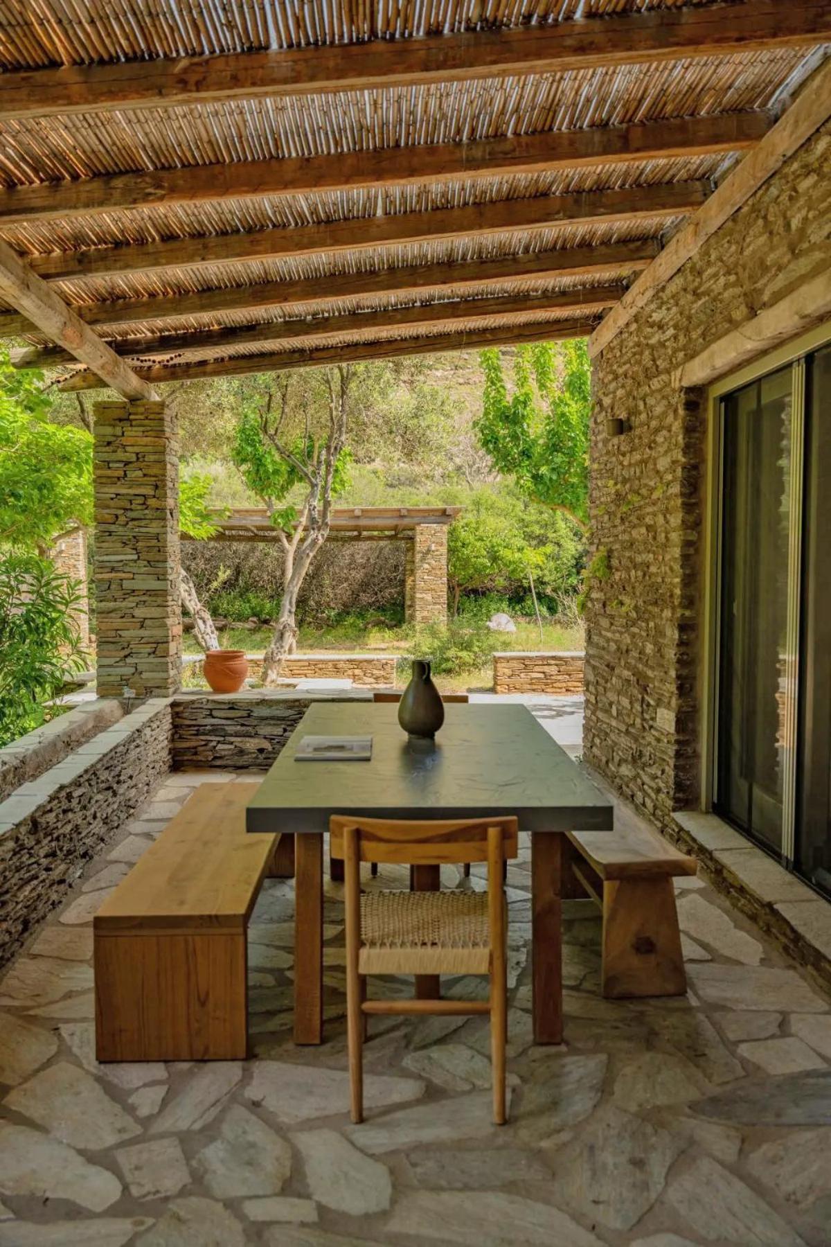 Hostal Onar Andros Achla Exterior foto