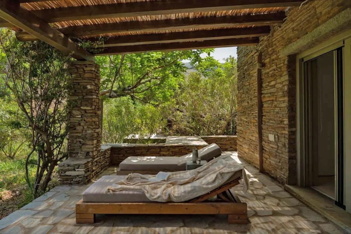 Hostal Onar Andros Achla Exterior foto