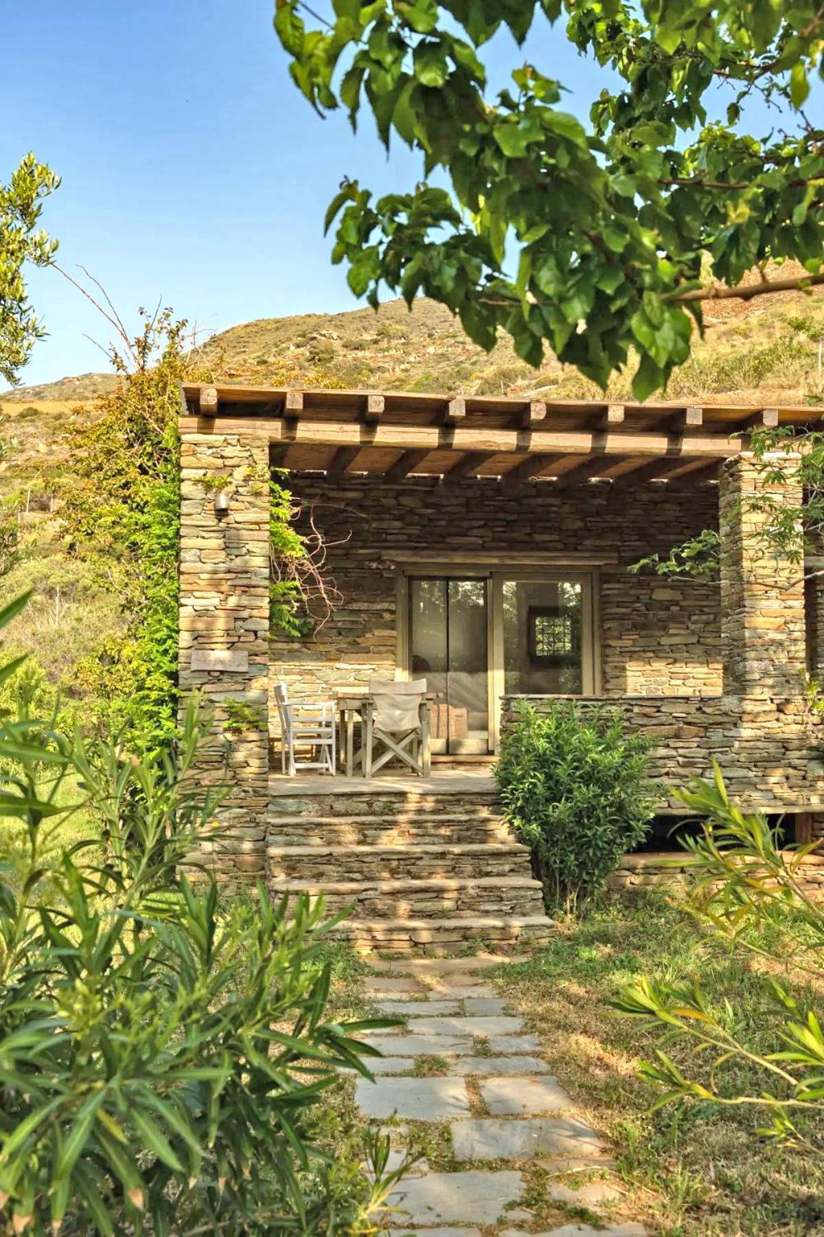 Hostal Onar Andros Achla Exterior foto