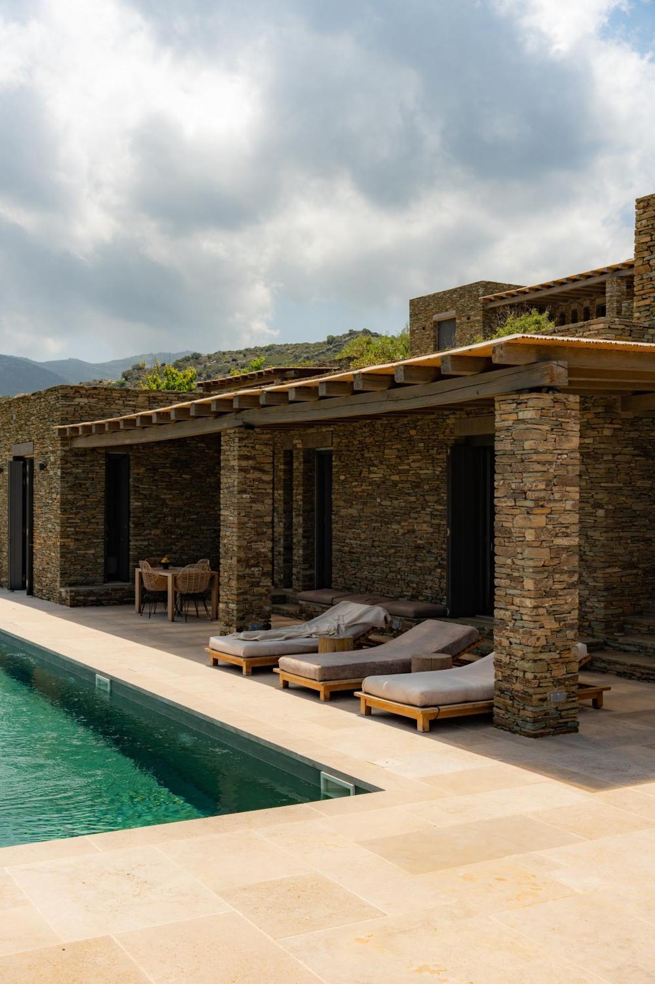 Hostal Onar Andros Achla Exterior foto