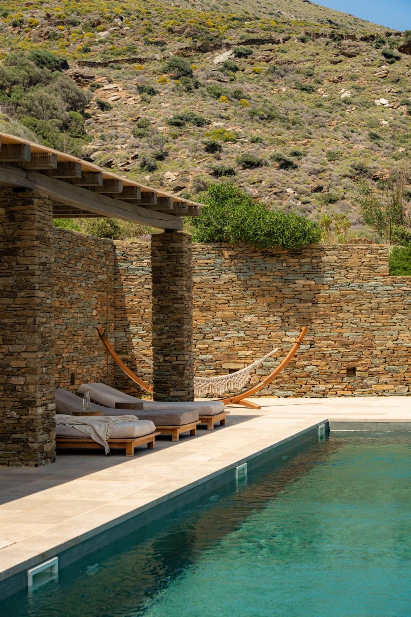 Hostal Onar Andros Achla Exterior foto