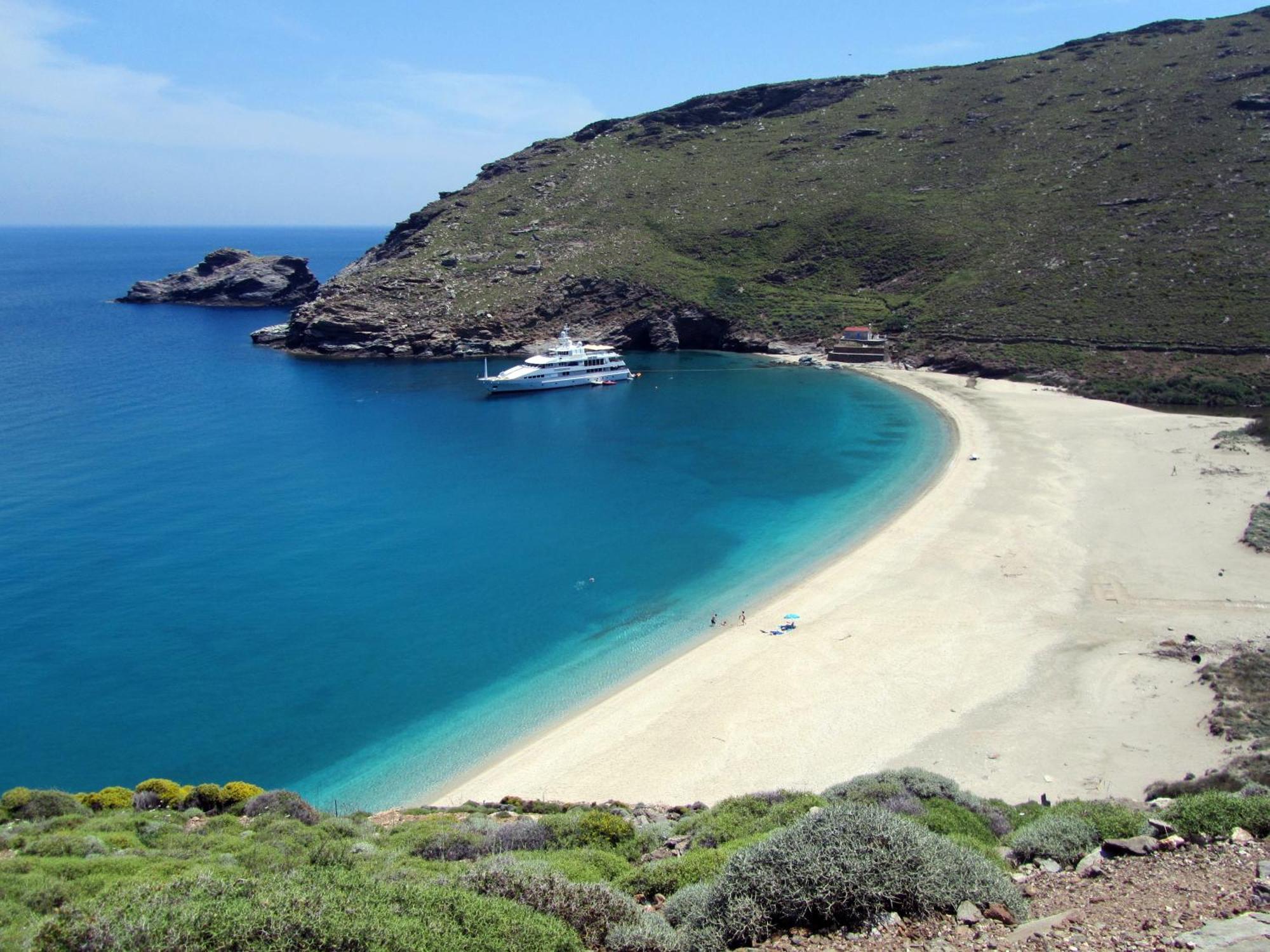 Hostal Onar Andros Achla Exterior foto